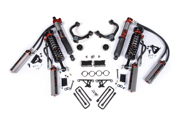 BDS 3.5 Inch Lift Kit 3.0 Bypass Factory Race Series, Fits Chevy Silverado And GMC Sierra 1500 19-24 755FRS