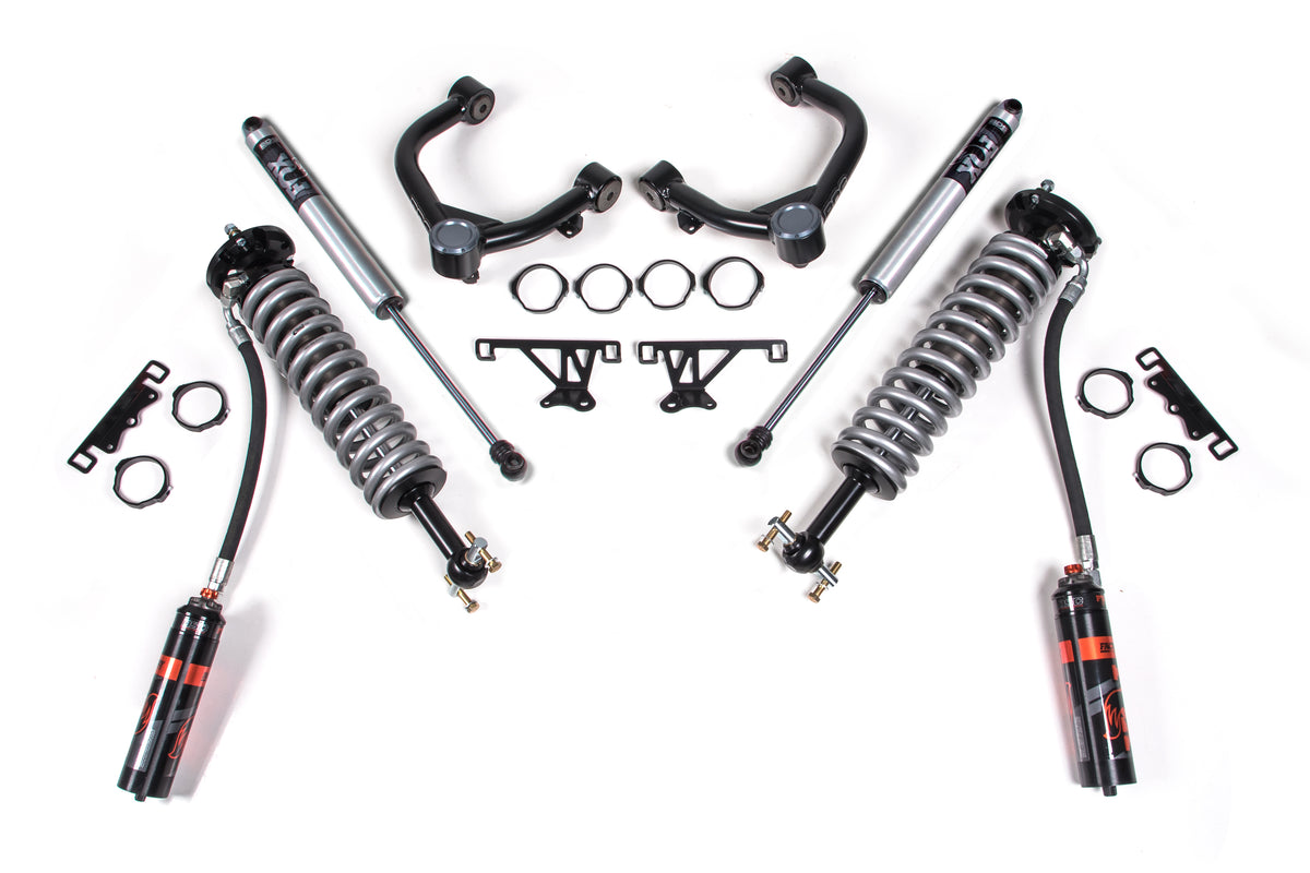 BDS 2 Inch Leveling Kit 2.5 Coil-over, Fits Chevy Silverado Or GMC Sierra 1500 19-24 4WD 771FDSC