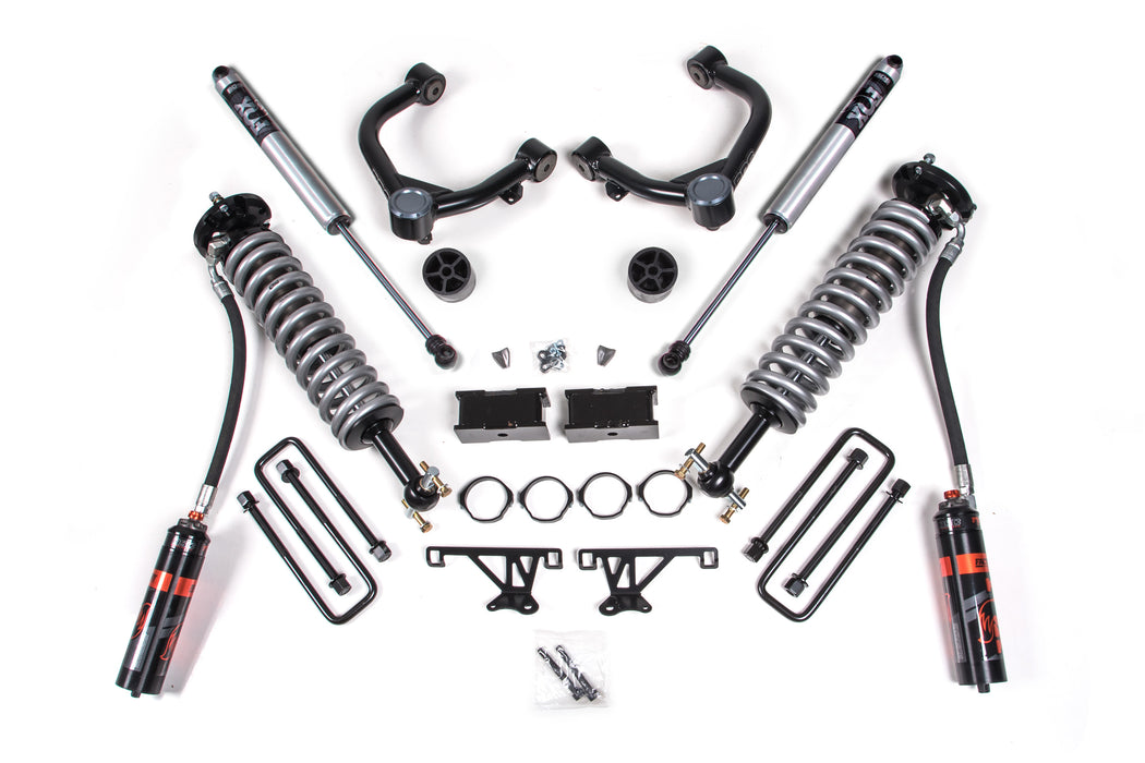 BDS 3.5 Inch Lift Kit Performance Elite Coil-Over Fits Chevy Silverado or Fits GMC Sierra 1500 (19-24) 4WD