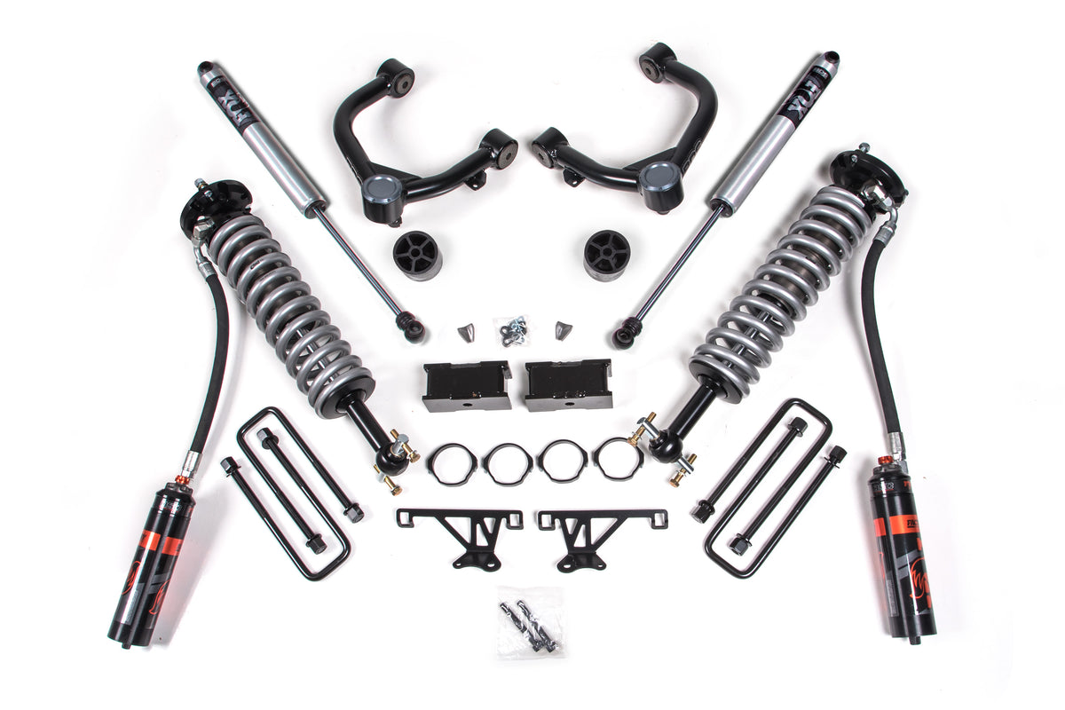 BDS 1.5 Inch Lift Kit 2.5 Performance Elite Coil-over, Fits Chevy Trail Boss Or GMC AT4 1500 19-24 4WD 774FDSC