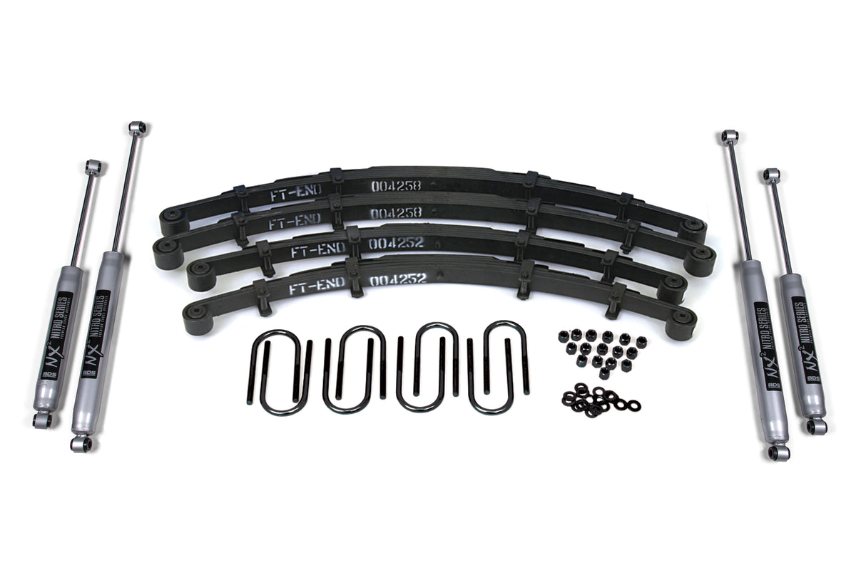 BDS 2.5 Inch Lift Kit, Fits Jeep CJ5/CJ6 69-71 401FS
