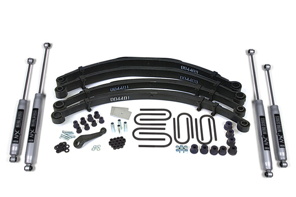 BDS 4 Inch Lift Kit, Fits 1982 Fits Jeep CJ5 406FS