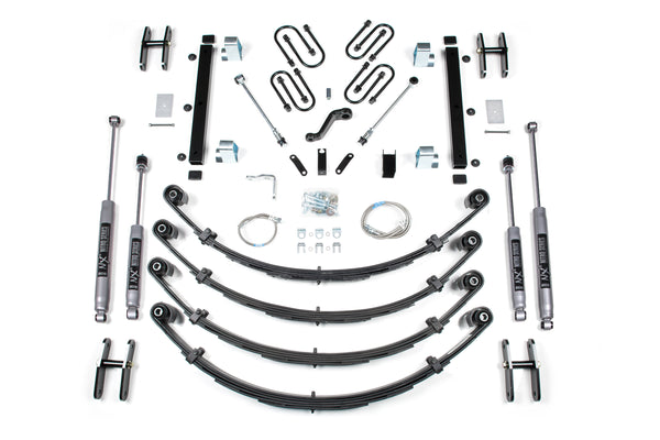 BDS 4.5 Inch Lift Kit, Fits Jeep Wrangler YJ 87-95 411H