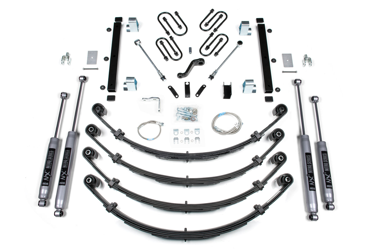 BDS 5 Inch Lift Kit, Fits Jeep Wrangler YJ 87-95 1431FS