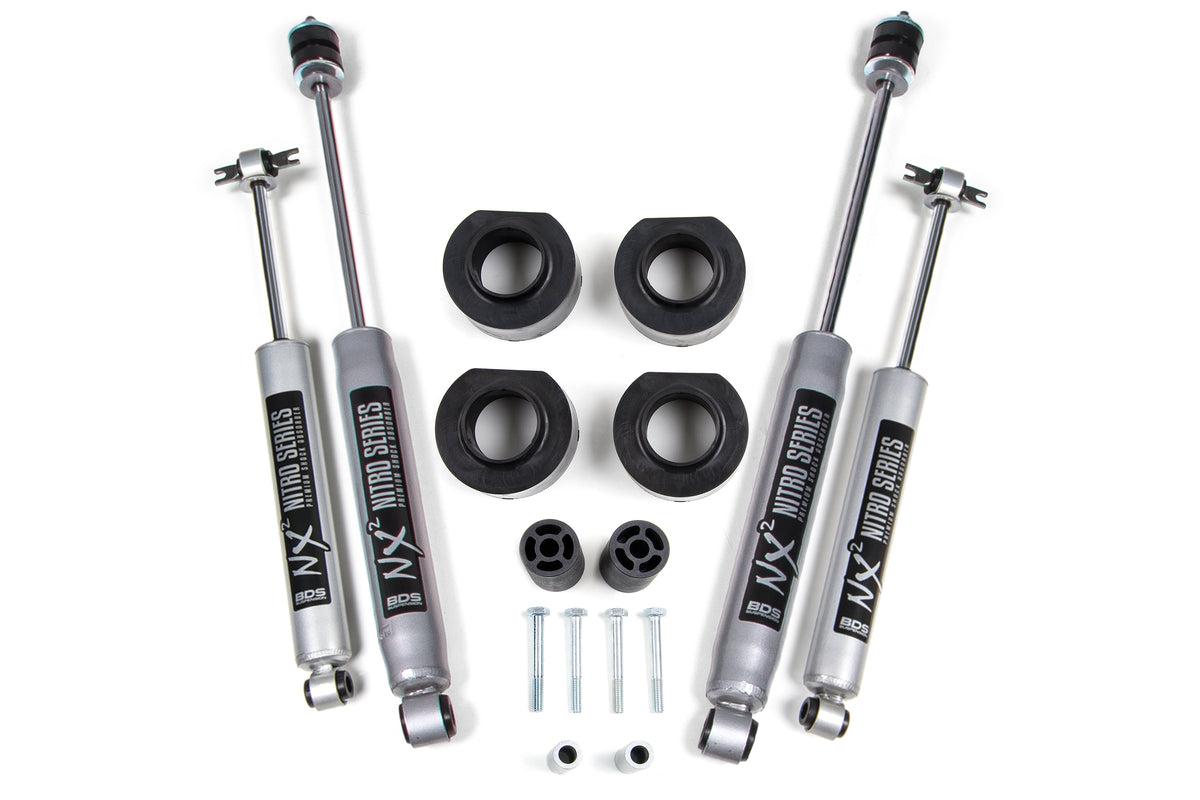 BDS 1.75 Inch Lift Kit, Fits 1997-2006 Fits Jeep Wrangler 416FS