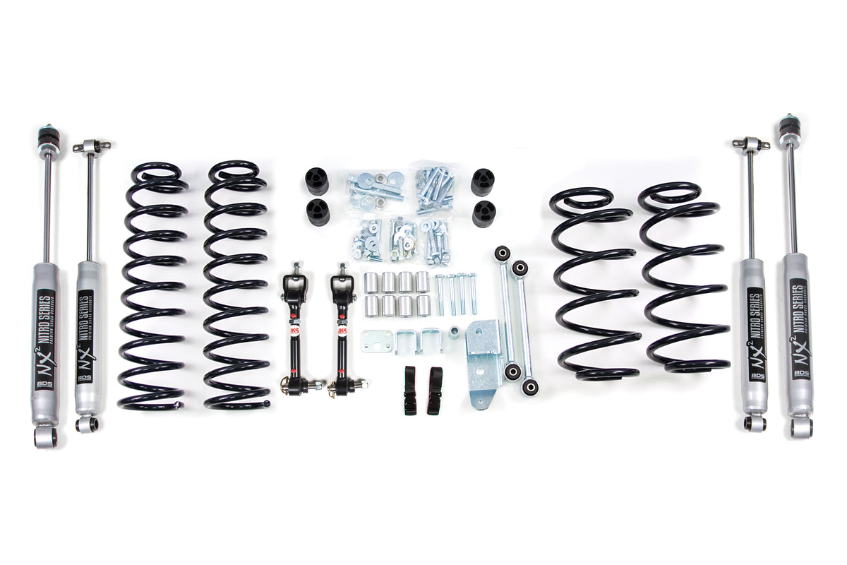 BDS 3 Inch Lift Kit, Fits 2003-2006 Fits Jeep Wrangler 419H