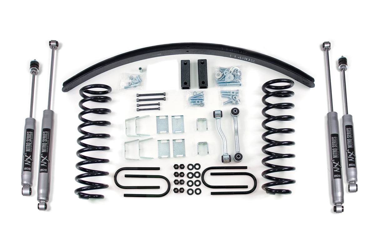 BDS 3 Inch Lift Kit, Fits Jeep Cherokee XJ 84-01 430FS