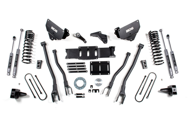 BDS 5.5 Inch Lift Kit W/ 4-Link Fits RAM 3500 13-18 4WD Gas 1620FPE