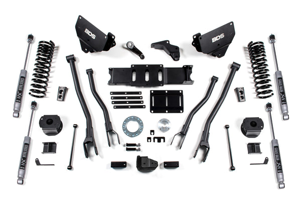BDS 5.5 Inch Lift Kit Fits RAM 2500 W/ Rear Air Ride 14-18 4WD Gas 1630H