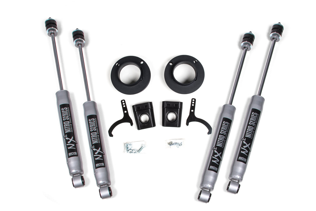 BDS 2 Inch Leveling Kit Ram 2500 w/ Rear Air Ride (14-24) 4WD