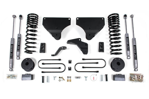 BDS 4 Inch Lift Kit Fits RAM 3500 W/ Rear Air Ride 13-18 4WD Gas 1645H