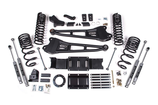 BDS 4 Inch Lift Kit W/ Radius Arm Fits RAM 2500 19-24 4WD Gas 1699H