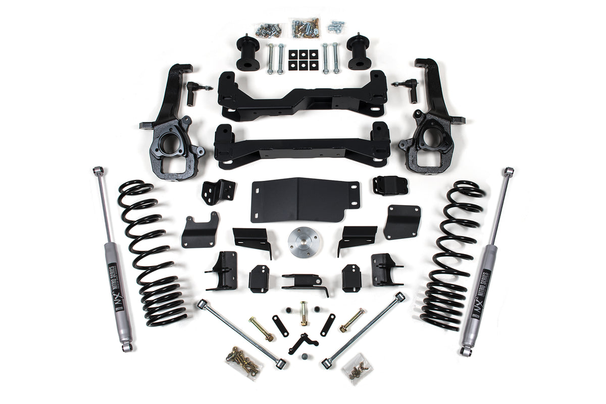 BDS 2019-2023 Fits RAM 1500 4WD 4" Front, 3" Rear Lift W/oe 22in Wheels NX2 1796H