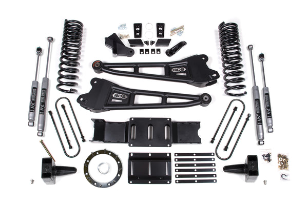 BDS 5.5 Inch Lift Kit W/ Radius Arm Fits RAM 3500 19-24 4WD Gas 1687H