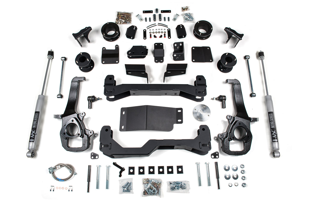 BDS 4 Inch Lift Kit Fits RAM 1500 W/ Air Ride 19-24 4WD 1698H