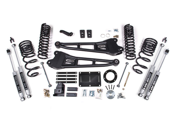 BDS 5.5 Inch Lift Kit W/ Radius Arm Fits RAM 2500 14-18 4WD Gas 2101H