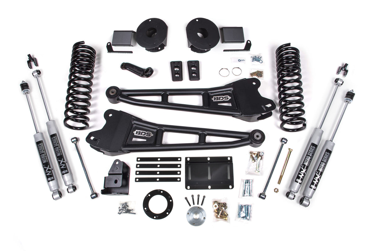 BDS 5.5 Inch Lift Kit W/ Radius Arm Fits RAM 2500 W/ Rear Air Ride 14-18 4WD Gas 2103FS