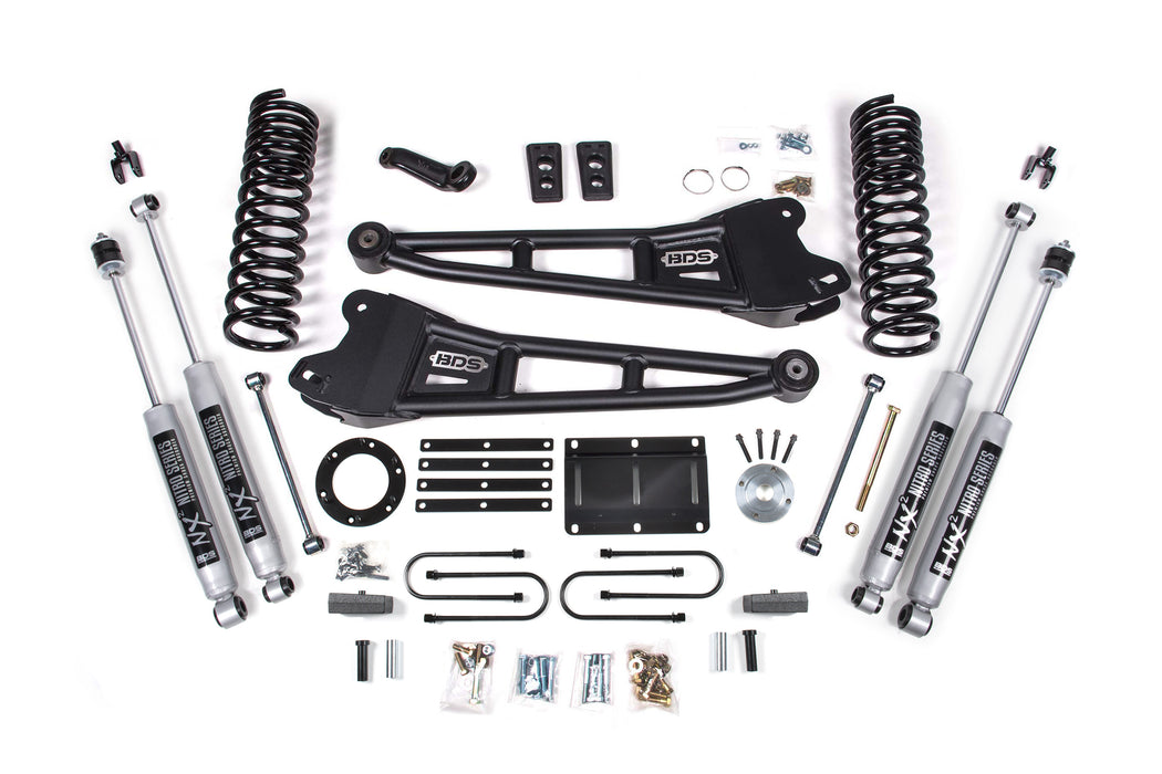BDS 6 Inch Lift Kit w/ Radius Arm Ram 3500 (13-18) 4WD Diesel
