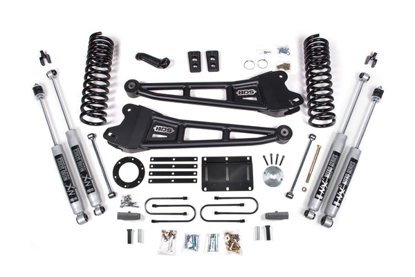 BDS 5.5 Inch Lift Kit W/ Radius Arm Fits RAM 3500 13-18 4WD Gas 2105H