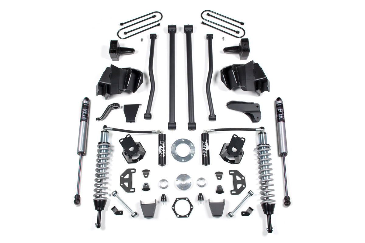 BDS 6 Inch Lift Kit Long Arm & 2.5 Coil-over Conversion, Fits Dodge RAM 2500/3500 2008 4WD Diesel 683F