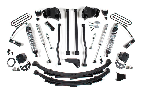 BDS 8 Inch Lift Kit Long Arm & 2.5 Coil-over Conversion, Fits Dodge RAM 2500/3500 03-07 4WD Diesel 656F