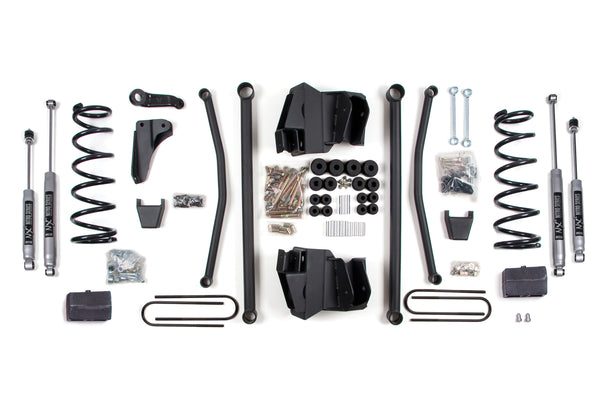 BDS 4 Inch Lift Kit Long Arm, Fits Dodge RAM 2500 Power Wagon 09-13 4WD Gas 1772H