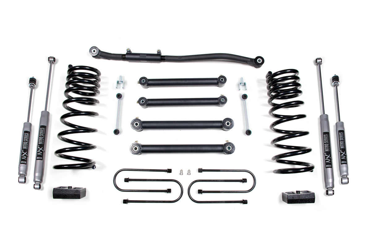 BDS 3 Inch Lift Kit, Fits Dodge RAM 2500 03-13 & 3500 03-12 4WD Diesel 691H