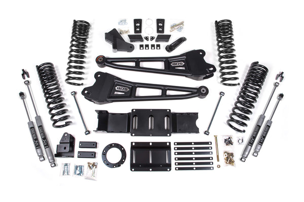 BDS 5.5 Inch Lift Kit W/ Radius Arm Fits RAM 2500 19-24 4WD Gas 1681H