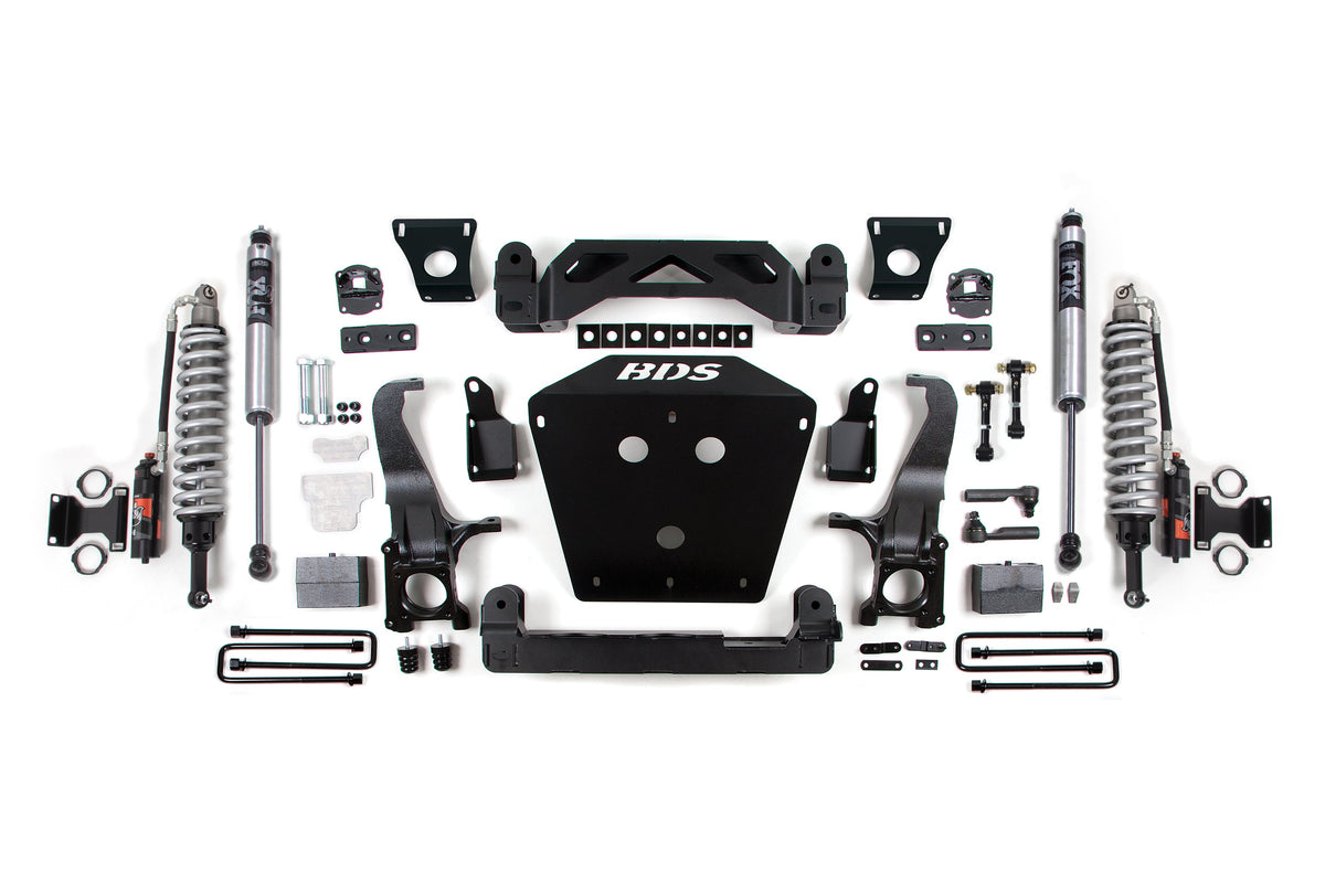 BDS 2016-2021 Fits Toyota Tundra 5in Suspension System, 3in Rear Block - FOX 2.5 Pes C/o, FOX 2.0 Ps Shocks 819FPS