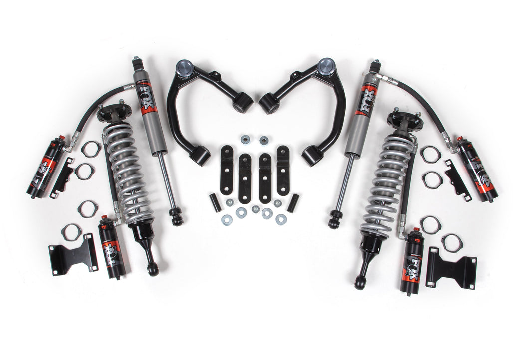 2007-2021 Toyota Tundra 3" Suspension System, 1" Rear Shackle, Fox 2.5 PES C/O, Fox 2.5 PES Shocks