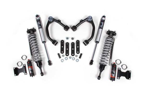 BDS 2007-2021 Toyota Tundra 3in Suspension System, 1" Rear Shackle, Fox 2.5 Pes C/o, Fox 2.0 Ps Shocks 824FPS