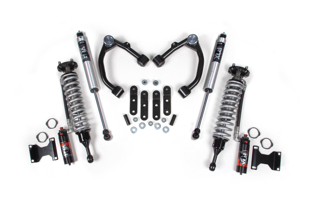 2007-2021 Toyota Tundra 3in Suspension System, 1" Rear Shackle, Fox 2.5 PES C/O, Fox 2.0 PS Shocks