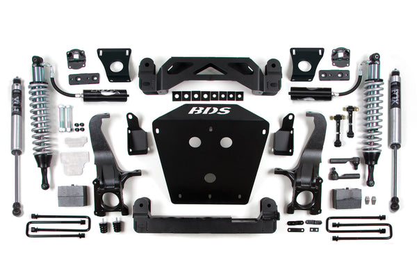 BDS 4.5 Inch Lift Kit 2.5 Coil-over, Fits Toyota Tundra 16-21 2/4WD 819F