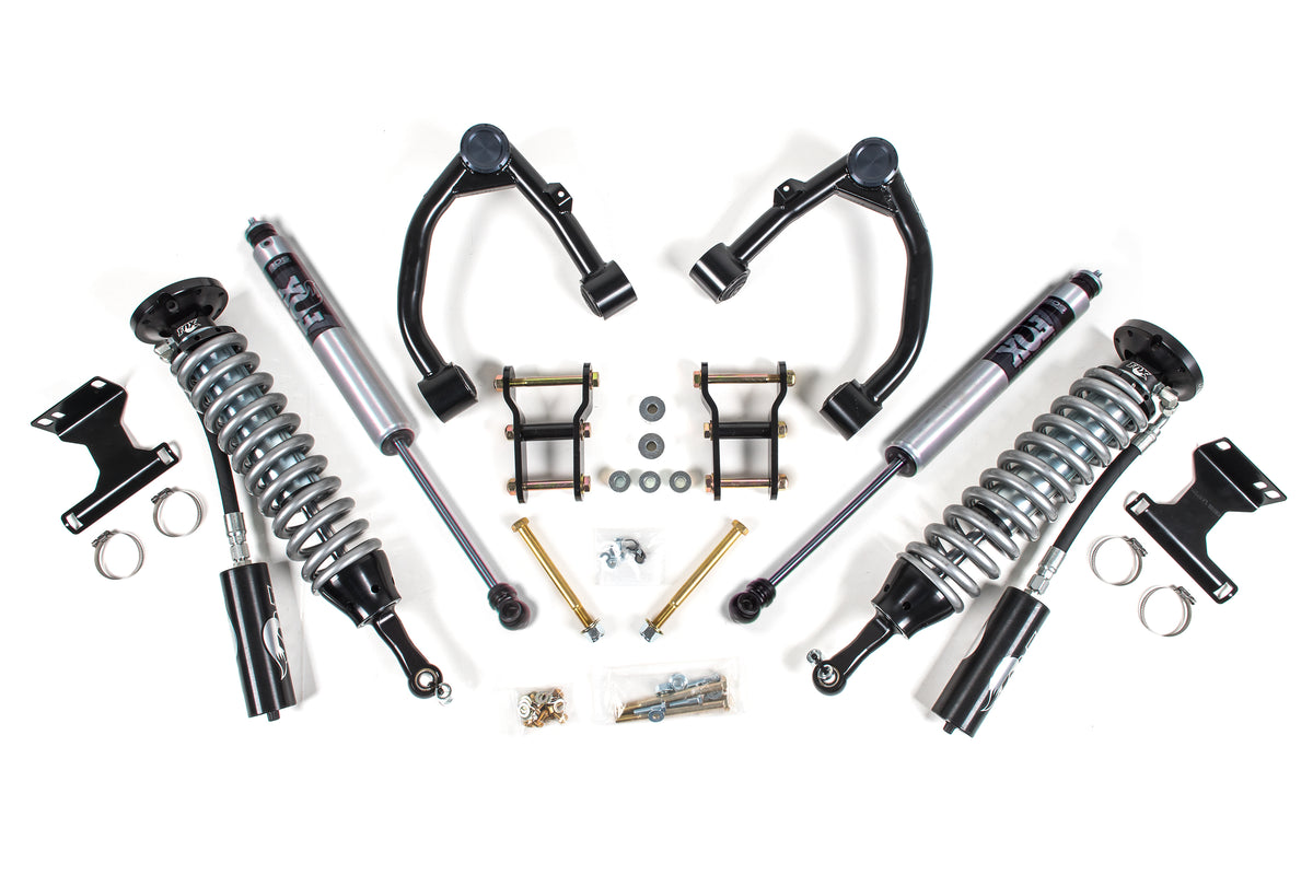 BDS 3 Inch Lift Kit 2.5 Coil-over, Fits Toyota Tundra 07-21 2/4WD 824F