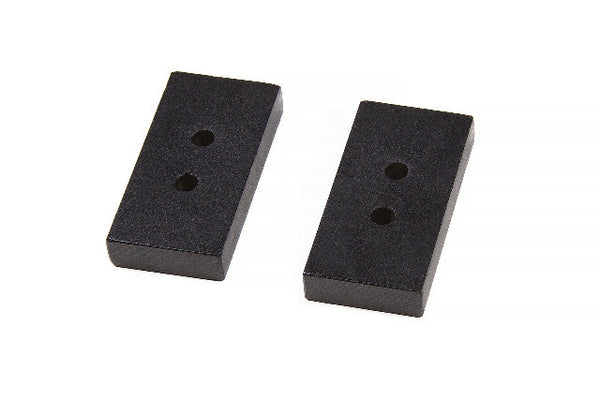 BDS Rear Lift Blocks Dual Pin Steel 1 Inch Lift 3in Wide Universal Fitment 069119