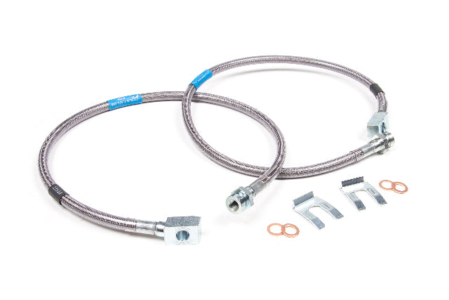 BDS Front Brake Line Set Stainless Steel, Fits 6 Inch Lift Fits Chevy/ GMC Truck And SUV 88-98 101001