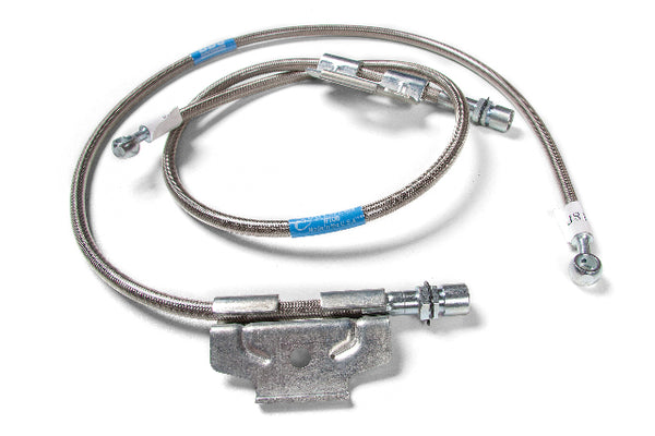 BDS Front Brake Line Set Stainless Steel, Fits 6 Inch Lift Fits Dodge RAM 2500 03-11 4WD 102001