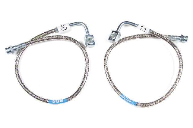 BDS Front Brake Line Set Stainless Steel 104002
