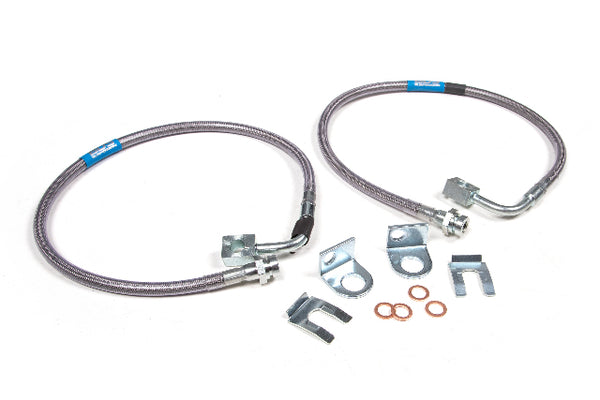 BDS Rear Brake Line Set Stainless Steel 104006