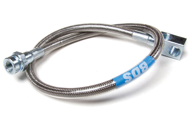 BDS Rear Brake Line Stainless Steel, Fits 3-6.5 Inch Lift Fits Jeep Cherokee XJ 84-01 104008