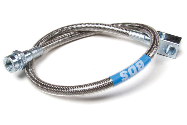 BDS Rear Brake Line Stainless Steel, Fits 3-6.5 Inch Lift Fits Jeep Cherokee XJ 84-01 104008