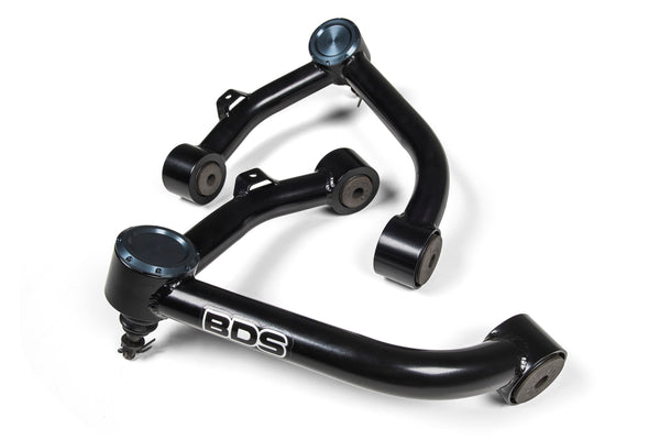 BDS Upper Control Arm Kit, Fits Chevy Silverado And GMC Sierra 1500 14-18 With Aluminum Or Stamped Steel OE Arms 121152