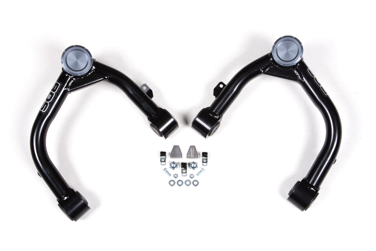 BDS Upper Control Arm Kit, Fits All Lifts Fits Chevy Silverado And GMC Sierra 1500 19-24 With Adaptive Ride Quality 121261