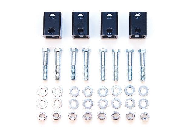 BDS Carrier Bearing Drop Kit Above Crossmember, Fits Chevy Silverado And GMC Sierra 1500HD/2500HD/3500HD 01-10 2WD 121611