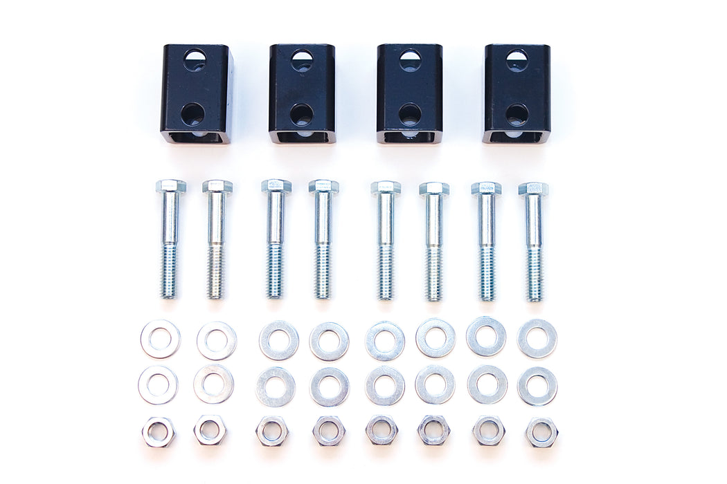 BDS Carrier Bearing Drop Kit Above Crossmember Fits Chevy Silverado and Fits GMC Sierra 1500HD/2500HD/3500HD (01-10) 2WD