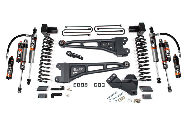 BDS 4 Inch Lift Kit W/ Radius Arms Ford F450 Super Duty 20-22 4WD 1224FPE