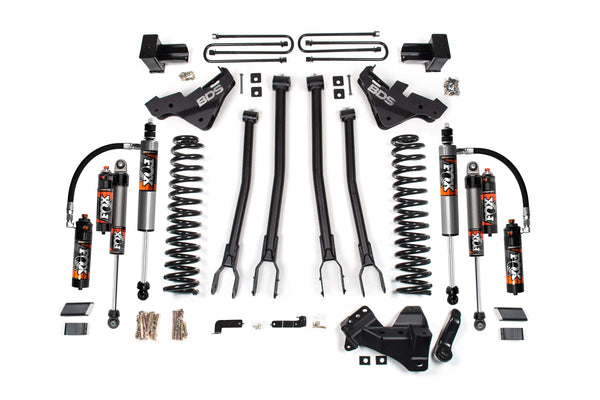 BDS 4 Inch Lift Kit W/ 4-Link Ford F450 Super Duty 23-25 4WD 1225FPE