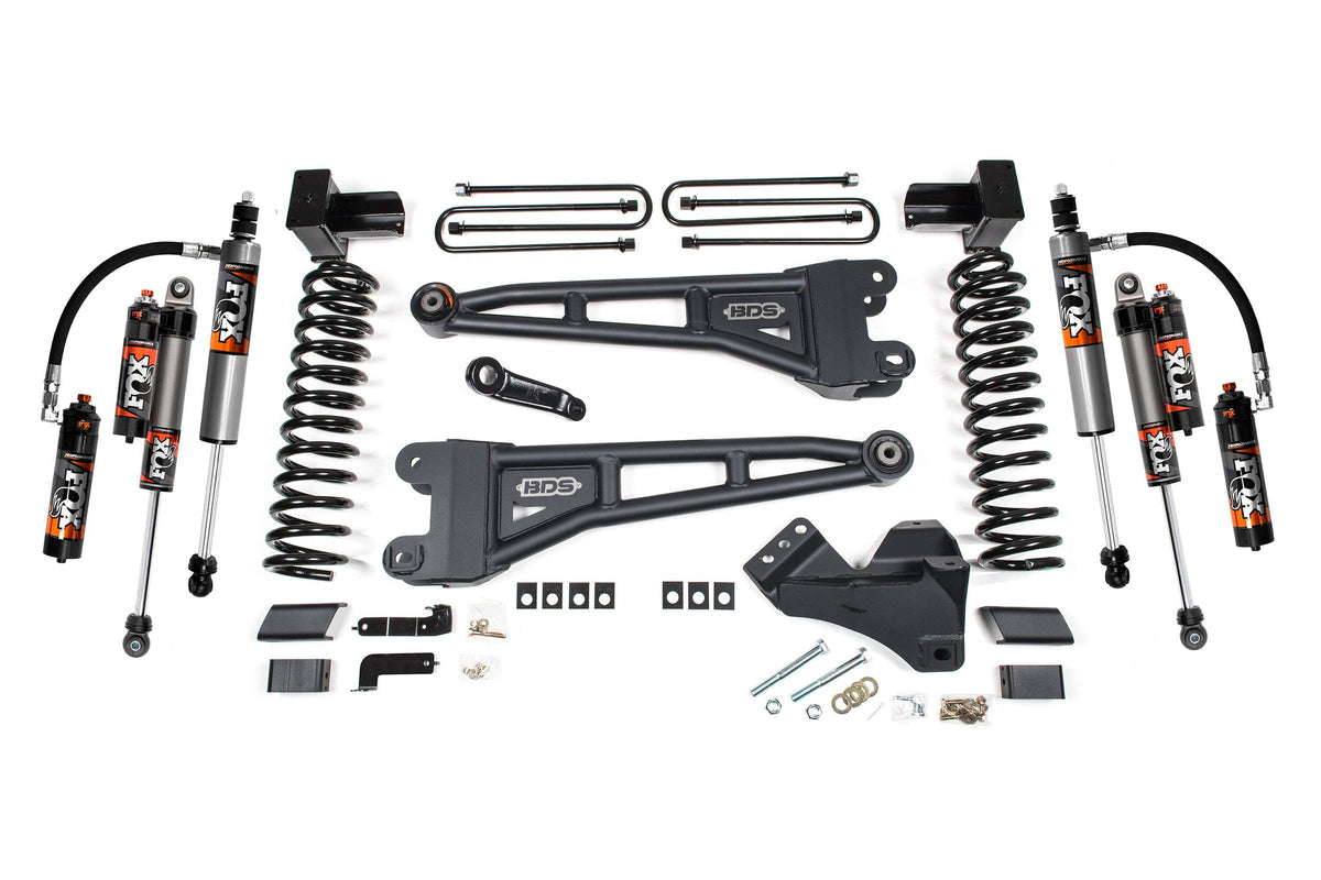 BDS 4 Inch Lift Kit W/ Radius Arms Fits Ford F450 Super Duty 23-25 4WD 1226FPE
