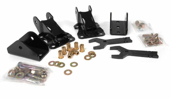 BDS Recoil Traction Bar Mounting Kit, Fits Ford F150 04-20 4WD 123419