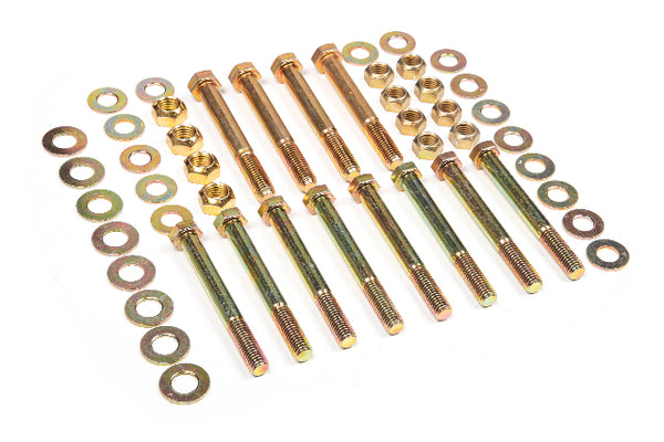 BDS Eye Bolt Kit, Fits Front And Rear Leaf Springs Jeep Wrangler YJ 87-95 124008